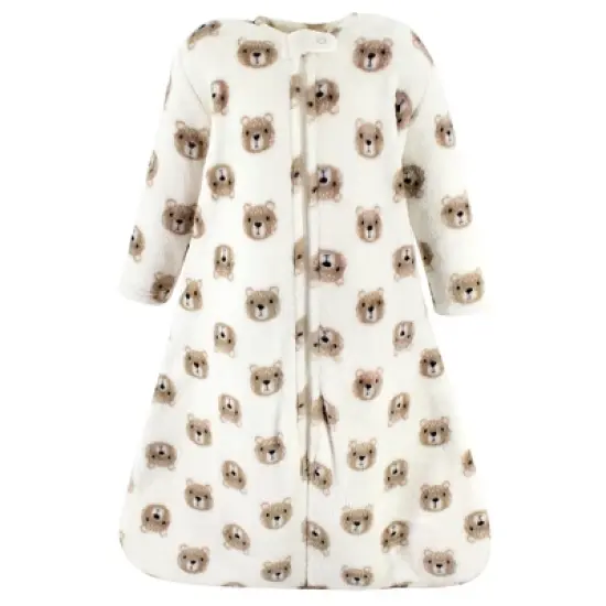 Hudson Baby Plush Long-Sleeve Sleeping Bag, Sack, Blanket, Bear image {5}