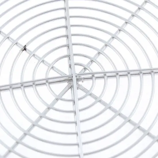 Unique Bargains Kitchenware Stainless Steel Strainer Sieve Ladle Sifter Scoop 5.3'' Dia Silver Tone image {3}