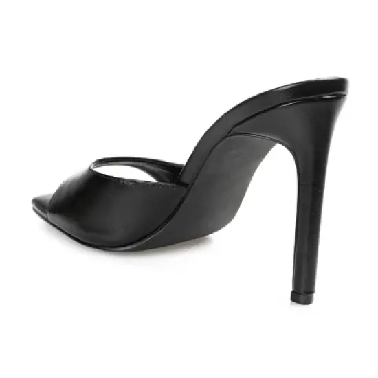 Journee Collection Womens Marlowe Tru Comfort Foam Open Toe High Stiletto Pumps image {6}