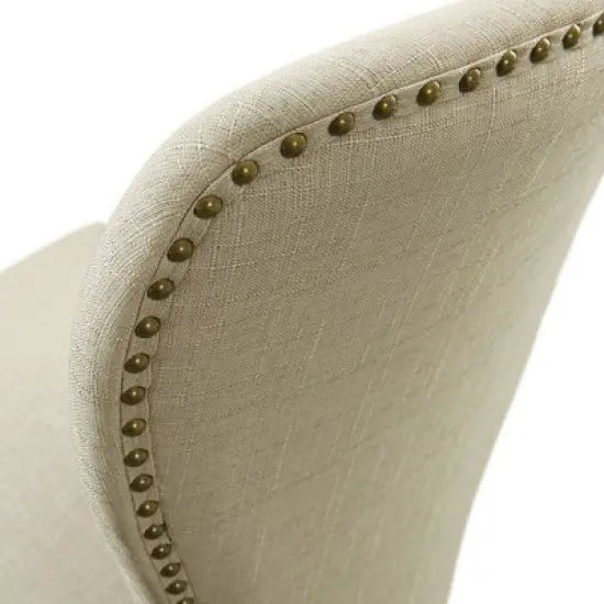 Set of 2 Savoy Upholstered Dining Armless Chairs - Alaterre Furniture image {9}