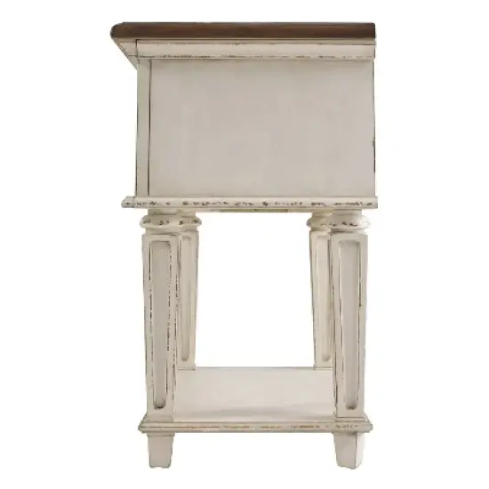 Realyn One Drawer Nightstand Chipped - Signature Design by Ashley image {2}