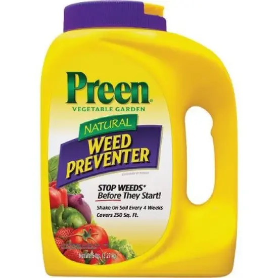 Preen 5 Lb. Ready To Use Granules Natural Vegetable Garden Weed Preventer image {1}