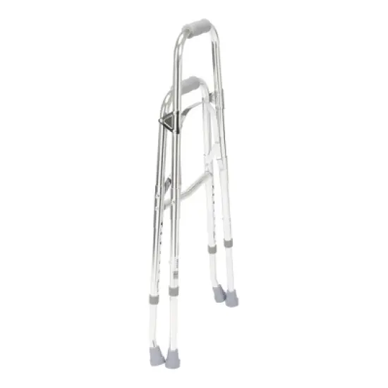 Drive Hemi Side Step Folding Walker, One Arm Walker, 1 Count image {1}