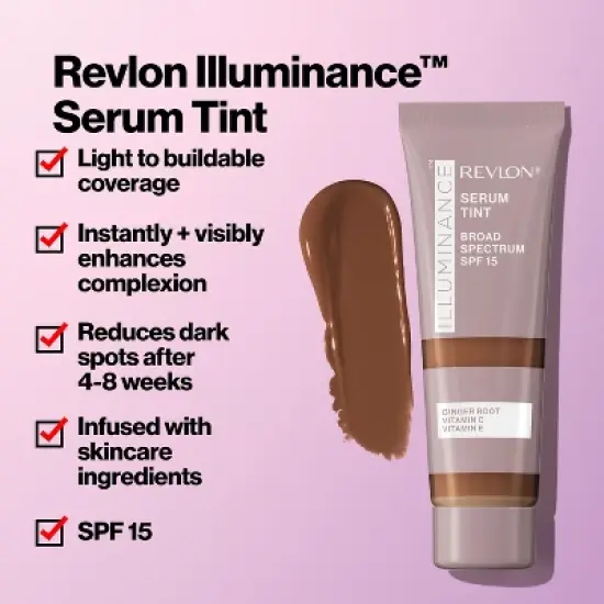 Revlon Illuminance Triple Hyaluronic Acid Tinted Serum - 0.94 fl oz image {3}