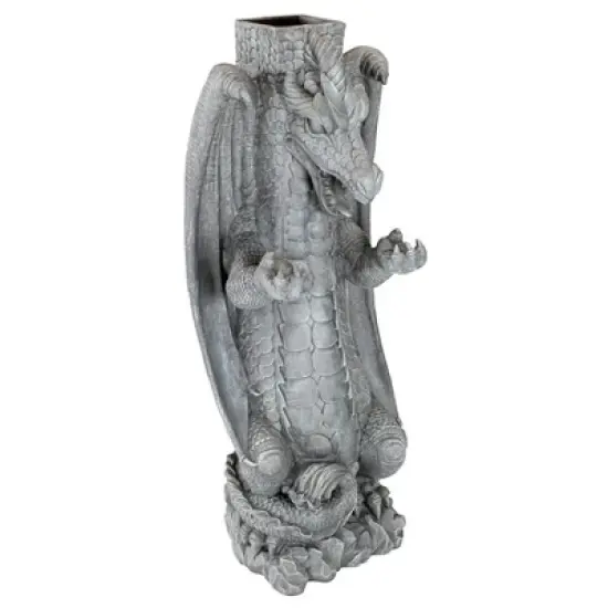 Design Toscano Zippy, the Dragon Sculptural Mail Post image {2}