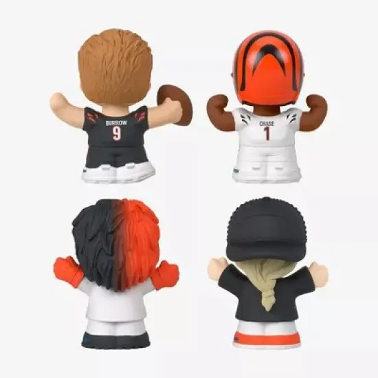 Fisher Price Little People x NFL Collector Cincinnati Bengals Figure 4-Pack image {3}