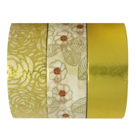 Wrapables Washi Masking Tape (Set of 3) image {18}