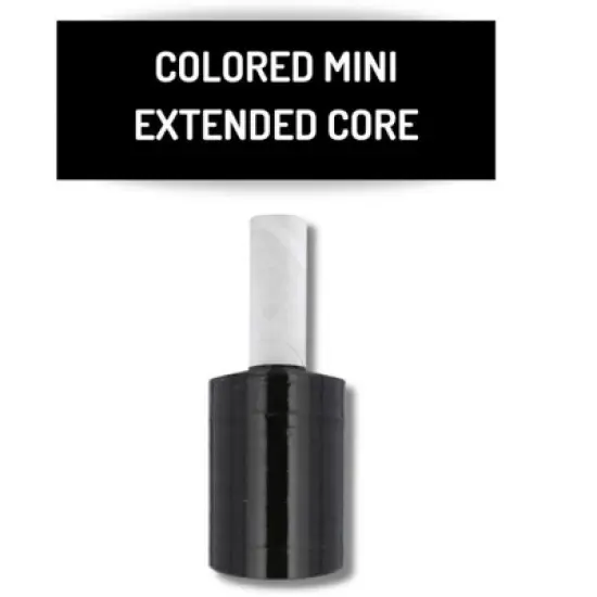 PSBM 12 Rolls 5" x 1000 Ft. Opaque Black Mini Extended Core Pallet Stretch Wrap 80 Ga image {4}
