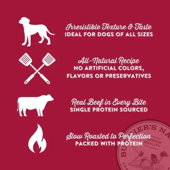Butcher's Naturals Beef Flavor Rawhides Dog Treats - 8oz image {6}