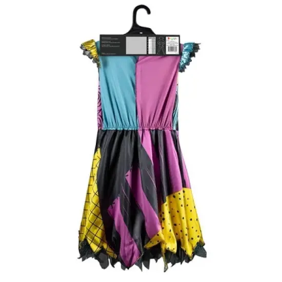 Kids' Disney the Nightmare Before Christmas Sally Deluxe Halloween Costume Dress image {7}