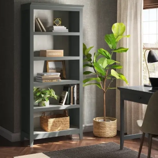 72" Carson 5 Shelf Bookcase - Threshold image {1}