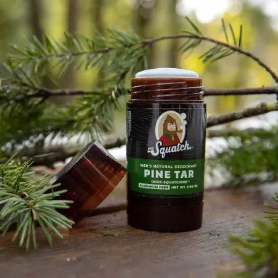 DR. SQUATCH Men's Bar Soap - Goat's Milk - Pine Scent - 17.65oz/4ct image {3}