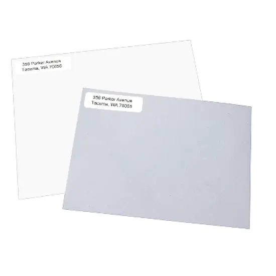 Avery Laser/Inkjet Multipurpose Labels 1/2" x 1 3/4" White 20/Sheet 689458 image {3}