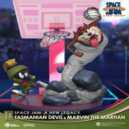 WARNER BROS Space Jam: A New Legacy-Tasmanian Devil & Marvin The Martian Close Box (D-Stage) image {5}