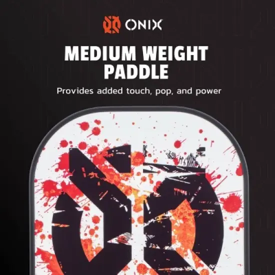 Onix 9.5'' Recruit Composite Oval Pickleball Paddle Set image {7}