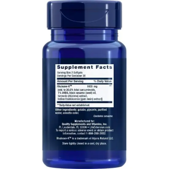 Fast Acting Relief by Life Extension  -  60 Softgel image {1}