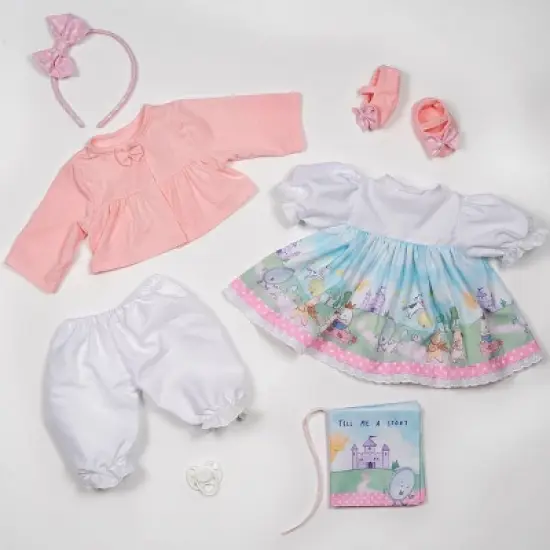 Paradise Galleries Reborn Toddler Girl Doll Story Time, 21 inch with Light Blonde Hair and Blue Eyes, Made in SoftTouch Vinyl image {4}