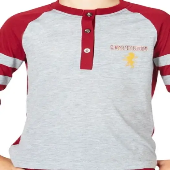 Harry Potter Boys Gryffindor House Athletic Varsity Jogger Pajama Set image {2}