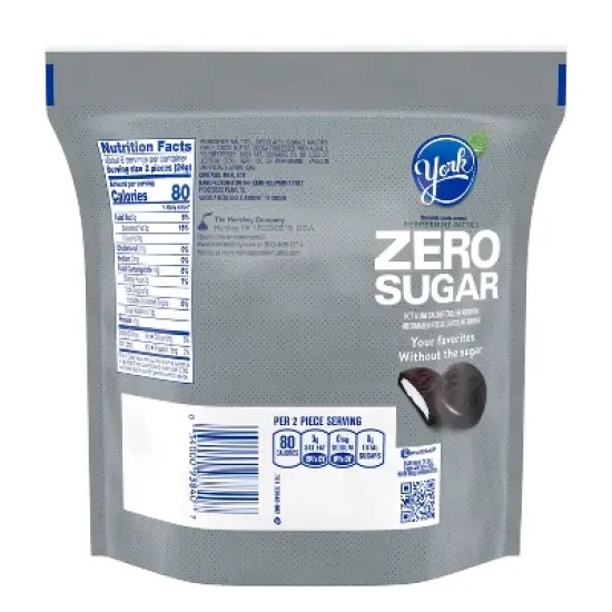 York Zero Sugar Chocolate Peppermint Patties Candy - 5.1oz image {3}