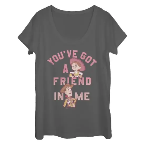 Women's Toy Story Jessie Friend in Me Scoop Neck image {2}