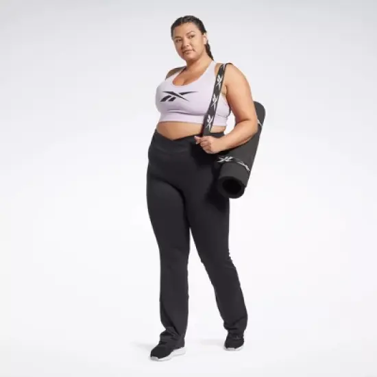 Reebok Workout Ready Pant Program Bootcut Pants (Plus Size) Womens Athletic Pants image {1}