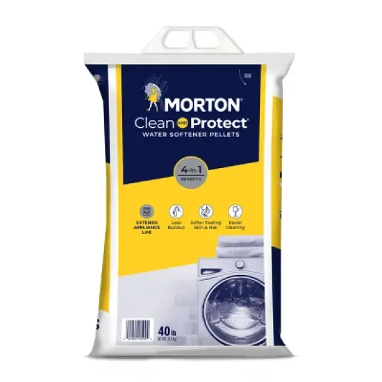 Clean and Protect Water Softener Pellets - 40lbs - Morton image {8}