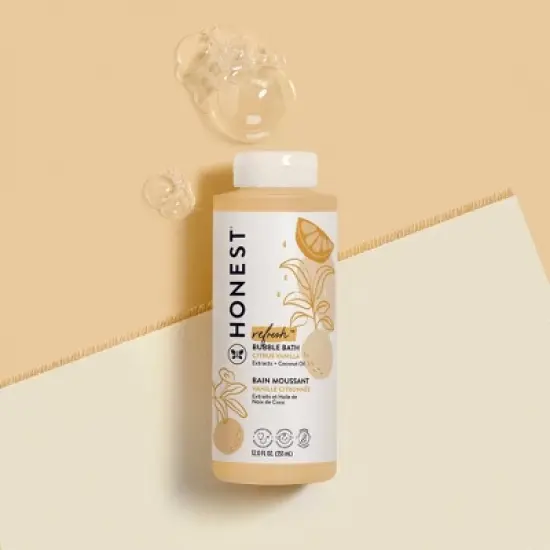 The Honest Company Refresh Bubble Bath - Citrus Vanilla - 12 fl oz image {1}