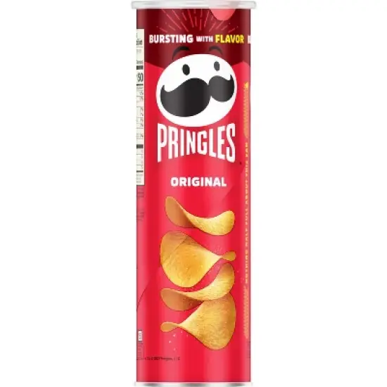 Pringles Original Flavored Potato Crisps Chips - 5.2oz image {3}