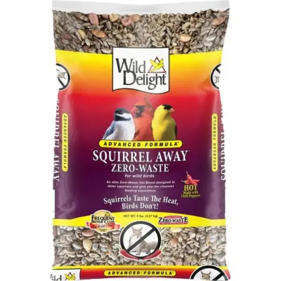 Wild Delight Squirrel Away Zero Waste Bird Food - Pack of 6 image {1}