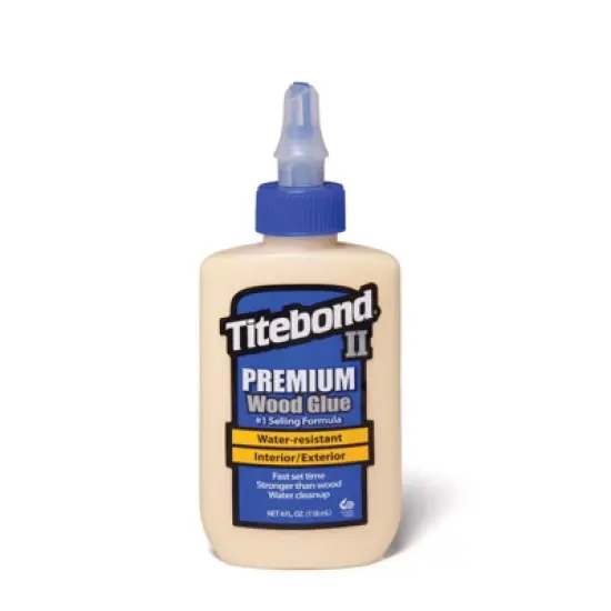 Titebond II Premuim Cream Wood Glue 4 oz image {1}