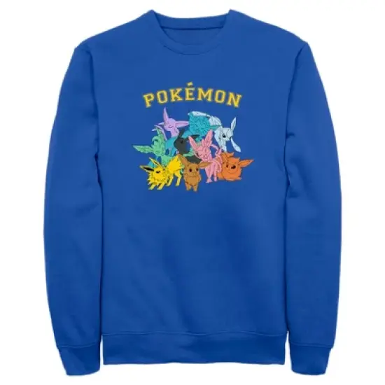 Men's Pokemon Eeveelutions Sweatshirt image {7}
