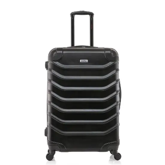 InUSA Endurance Lightweight Hardside Large Checked Spinner Suitcase image {1}