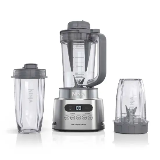 Ninja TWISTi HIGH-SPEED Blender DUO - SS151: 1600W Smoothie & Ice Crusher, 7 Speeds, Dishwasher-Safe, Silver image {12}