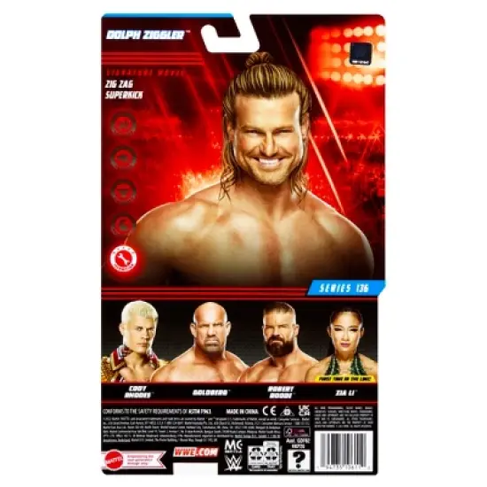 WWE Series 136 Blue Dolph Ziggler Action Figure (Chase Variant) image {1}