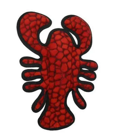 Tuffy Ocean Creature Lobster Dog Toy - Red image {3}