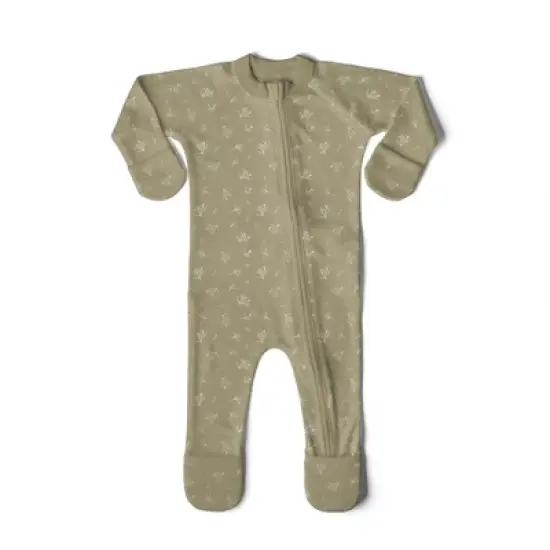 Goumikids Viscose made from bamboo + Organic Cotton Sleep and Play Footie image {13}