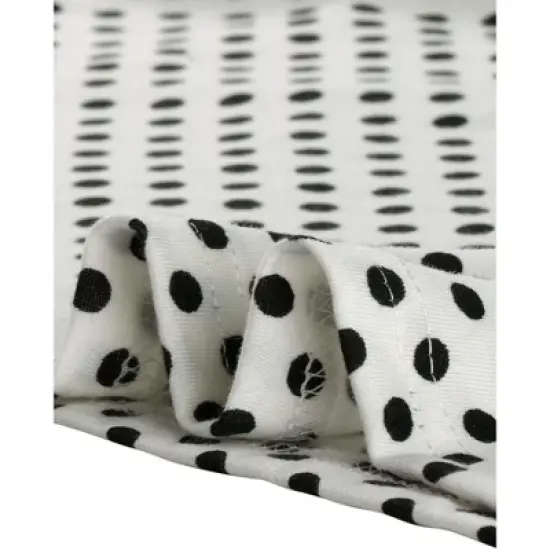 Agnes Orinda Women's Plus Size Nightwear Short Sleeve Shirt and Shorts Pajamas Set Polka Dots Sleepwear image {5}