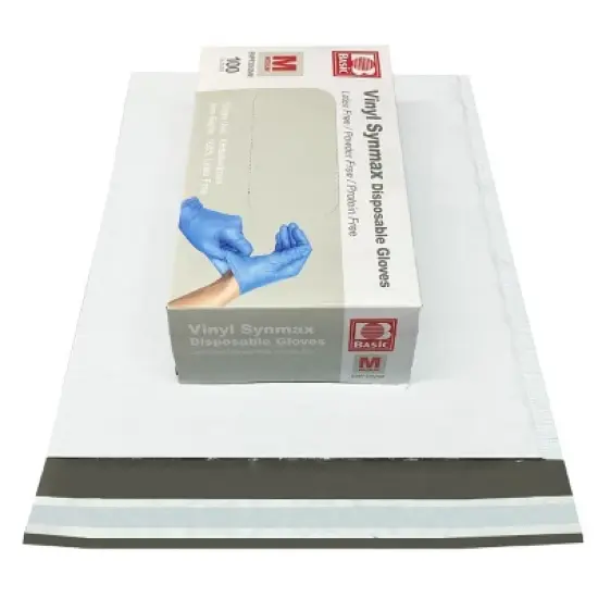 UOFFICE Pack of 25 Poly Bubble Mailer Bags 9.5"x14.5" #4 White Self-Sealing Envelopes image {5}