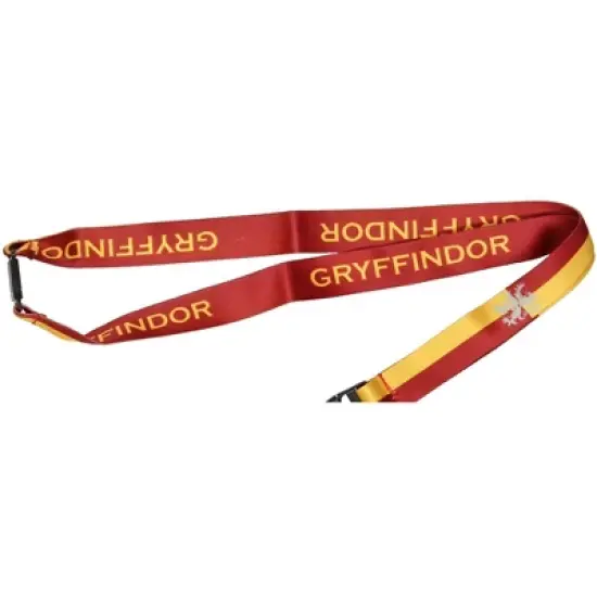 Harry Potter Gryffindor Lanyard With 3D Metal Charm ID Card Holder And Sticker image {2}