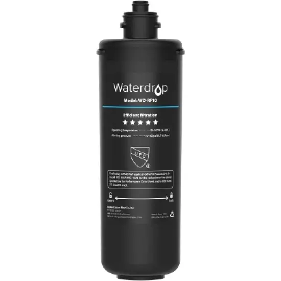 Waterdrop RF10 Replacement Filter Cartridge for 10UA/10UB Under Sink Water Filter image {9}
