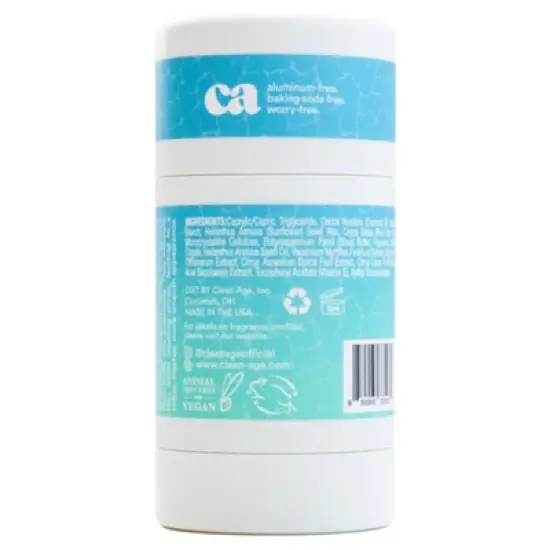 Clean Age Cedar & Sea Salt AHA Solid Deodorant for Teens - 2.25oz image {1}