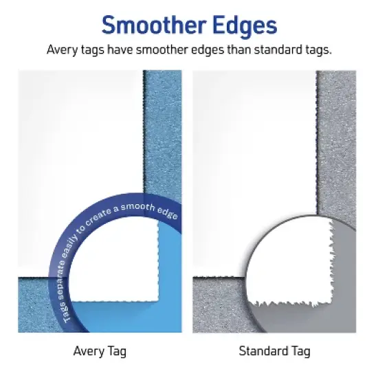 Avery Scalloped Tags with String , 2" x 1.25", 180 Tags (22848) image {6}