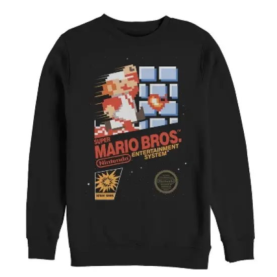 Men's Nintendo NES Super Mario Bros Sweatshirt image {2}