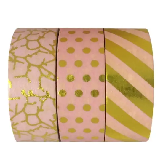 Wrapables Washi Masking Tape (Set of 3) image {17}