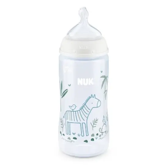 NUK Smooth Flow Anti-Colic Bottles - Zebra - 10oz/6pk image {1}