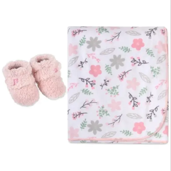 Fisher-Price Wonders Sherpa Lined Blanket and Plush Booties image {1}