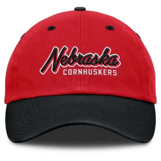NCAA Nebraska Cornhuskers Unstructured Adjustable Cotton Hat image {1}
