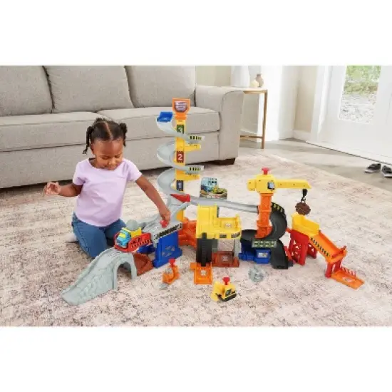 VTech Go! Go! Smart Wheels Speedy Spiral Construction Tower Track Set image {23}