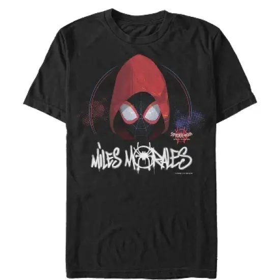 Men's Marvel Spider-Man: Into the Spider-Verse Hooded Miles T-Shirt image {3}