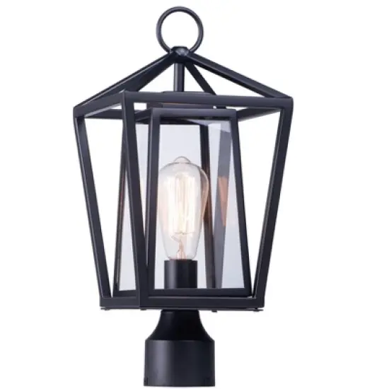 Maxim Lighting Artisan 1 - Light Post Light in  Black image {2}